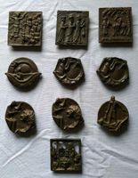 Wandbild Bronze Weihnachten Butzon Bercker 1987 88 89 91 92 93 95 Nordrhein-Westfalen - Kleve Vorschau