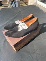 THINK! Schwarze Leder Ballerina Gr.39,5 Nordrhein-Westfalen - Castrop-Rauxel Vorschau