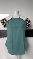 Shein Shirt L 40/42 Cut Out Schulterfrei Leopard Hessen - Lautertal Vorschau
