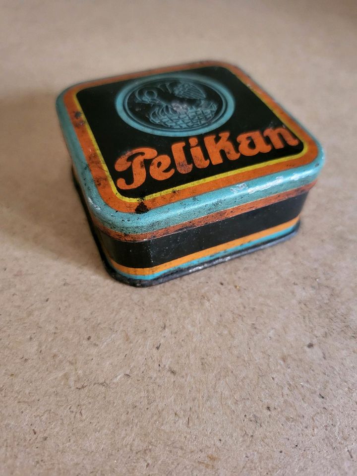 Vintage Pelikan Blechdose antik in Geislingen an der Steige