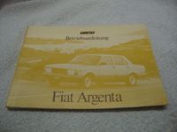 Fiat Argenta II 1981 Betriebsanleitung Bayern - Weidenberg Vorschau