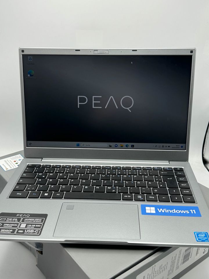 PEAQ C140V, Notebook 14“ Pentium Silver, 4GB RAM, 128GB SSD in Köln