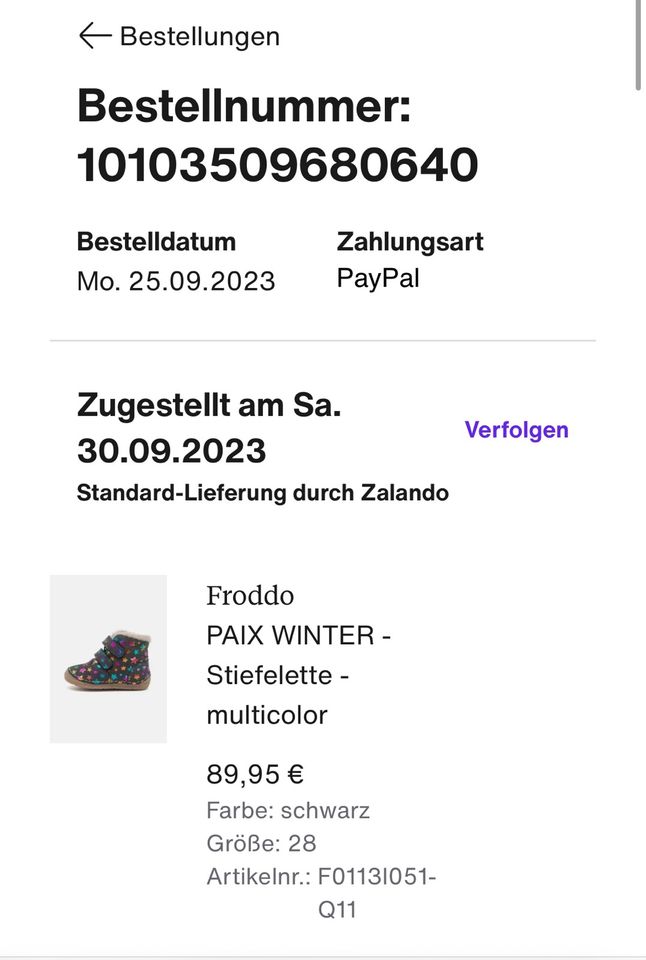 Froddo Paix Winter ⭐️ Größe 28 ⭐️ super Zustand in Nagold