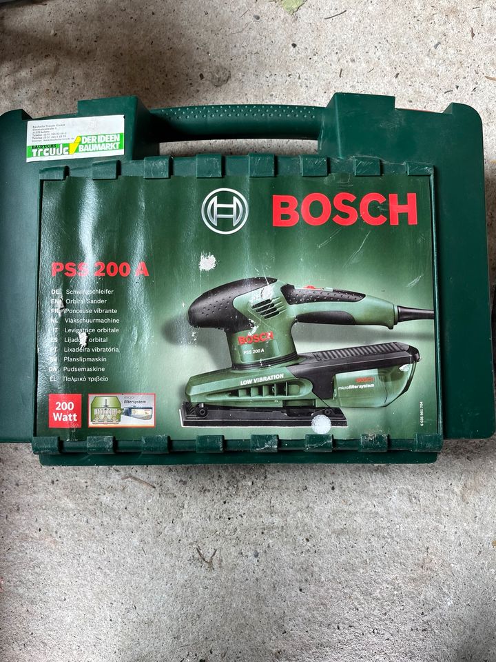 Bosch Schwingschleifer PSS 200 A in Sehnde