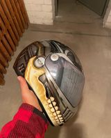 Streetfighter Airbrush Helm Motorrad Roller Größe L Nordrhein-Westfalen - Velbert Vorschau