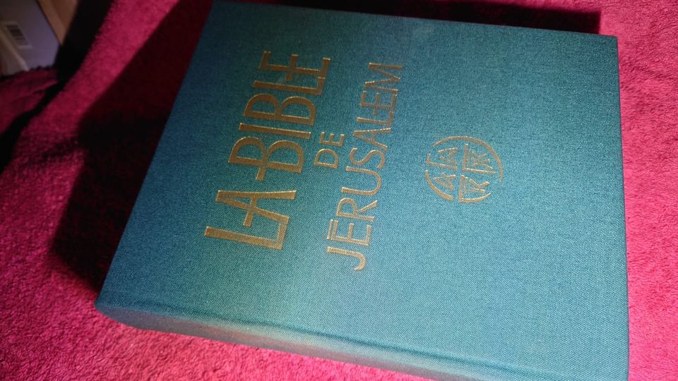 La Bible de Jerusalem Die Bibel von Jerusalem auf französisch in Bruchsal