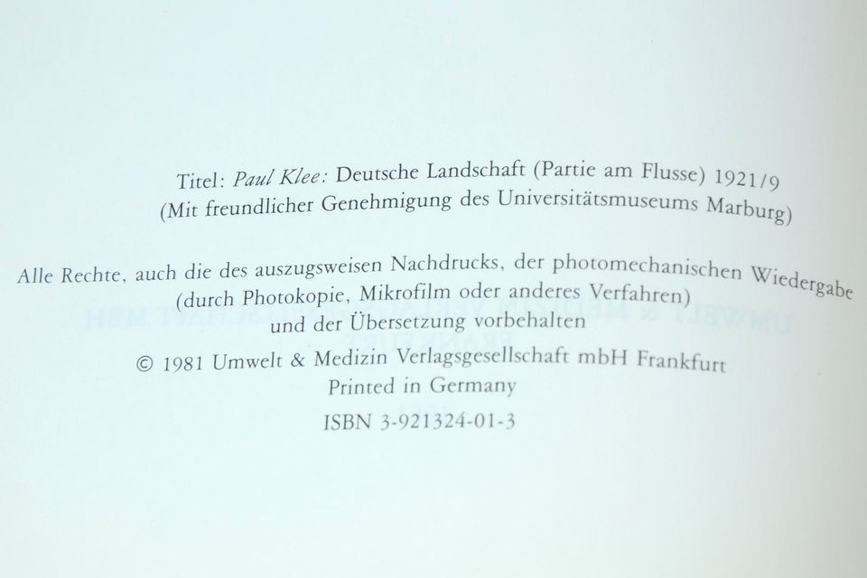 Prof. Dr. phil. Heinrich Klotz - Kunst und Gesellschaft - 1981 in Bielefeld