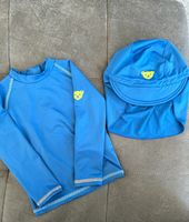 Steiff Schwimmshirt UV Shirt Badekleidung plus Badehut Gr. 92 Niedersachsen - Neustadt am Rübenberge Vorschau