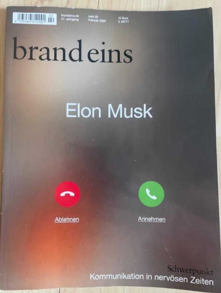 Zeitschrift Wirtschaft Brand Eins Februar 02 2025 UVP 11,99€ in Düsseldorf