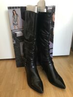 Stiefel Leder Absatz schwarz 5th Avenue 39 Baden-Württemberg - Mannheim Vorschau