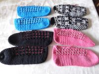 Neue handgestrickte Socken, Hausschuhe Niedersachsen - Schwülper Vorschau