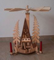 Original Erzgebirge, große Pyramide, Weihnachtspyramide, 57cm Sachsen-Anhalt - Buhlendorf Vorschau