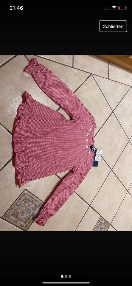 Bluse Tunika Tracht Gr.128/134 von Tom Tailor neu in Wolnzach