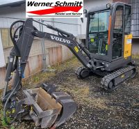 Bagger Minibagger VOLVO EC18E 1,8 to 99-130 cm zu vermieten Rheinland-Pfalz - Neustadt (Wied) Vorschau