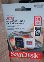 Neu SANDISK ULTRA MICRO SDHC Baden-Württemberg - Massenbachhausen Vorschau