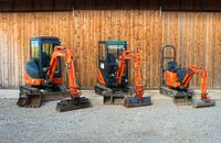 Minibagger 1,1 & 1,9 & 2,5 t mieten / leihen, Baumaschinenverleih Bayern - Schnaitsee Vorschau