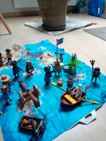 Playmobil Piratenfiguren + Spielmatte Insel Nordrhein-Westfalen - Burscheid Vorschau