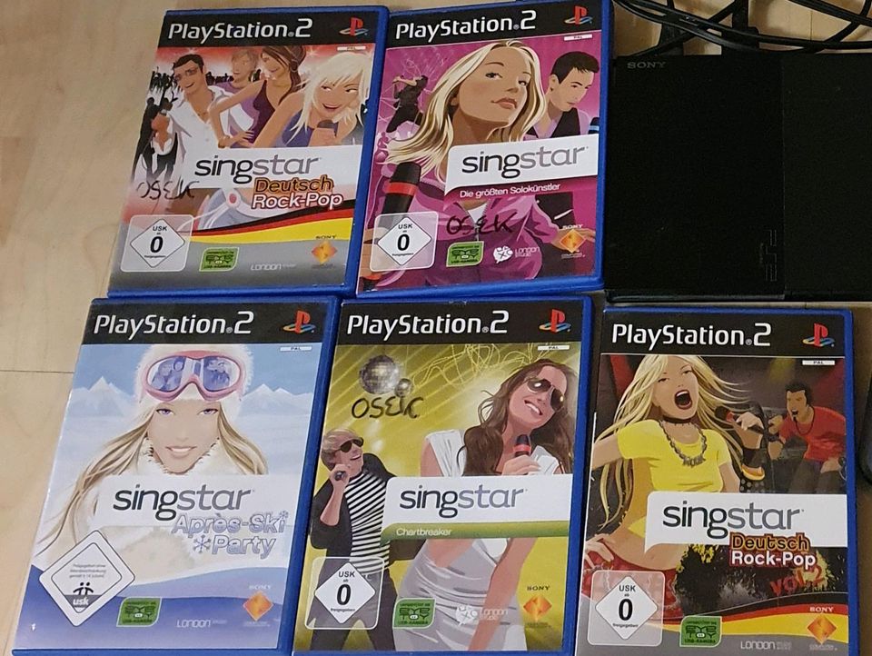 Playstation 2 Spiele Singstar in Bonndorf