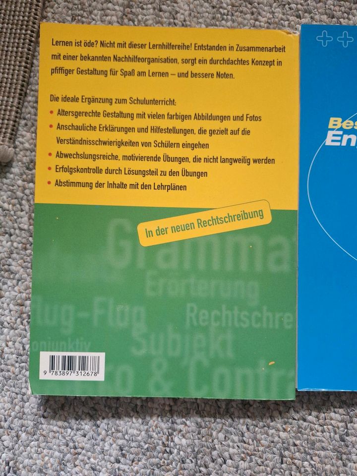 3 Bücher zum Selbstlernen Deutsch u. Englisch Kl.9/10 in Berlin