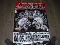 Rar The Exploited "30 Years" Tourplakat 2010 mit Wattie Autogramm Kr. Dachau - Dachau Vorschau