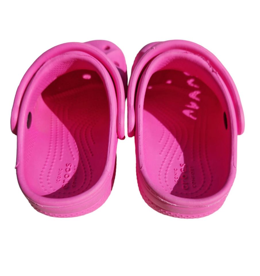 Crocs Baya pink * wie neu * C7 * Gr. 23 / 24 in Dinslaken