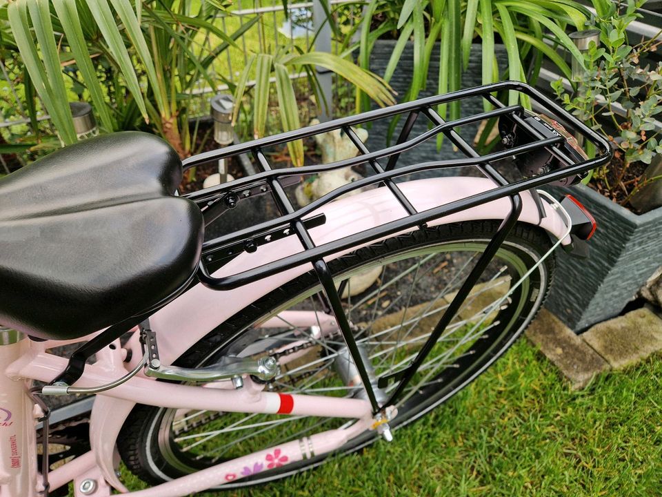 Mädchenfahrrad Almrausch 24 Zoll Fahrrad Kinderfahrrad in Kaarst