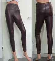 New look high waist Kunstleder-Leggings weinrot 34 XS neuw. Nordrhein-Westfalen - Dinslaken Vorschau