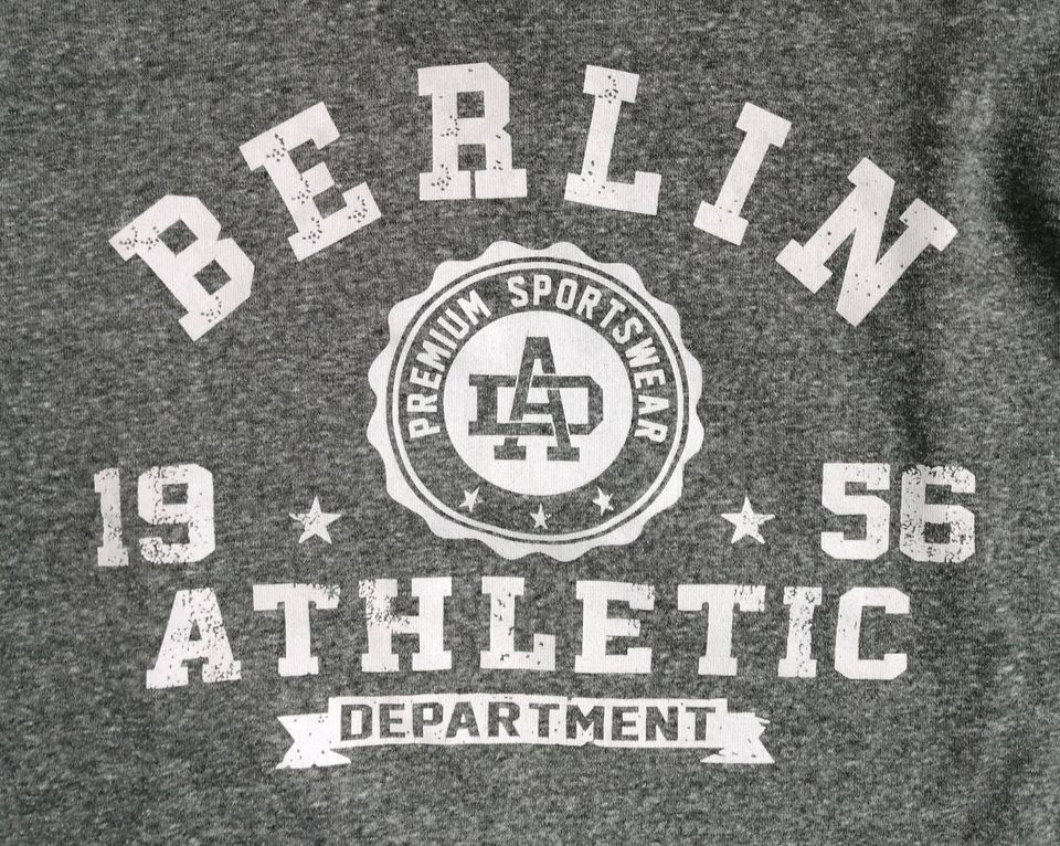 Neuw  Herren Qualität Sweatshirt Hoodie grau in Burbach