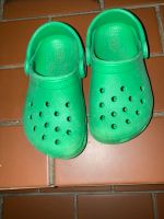 Crocs für Kinder grün/gebraucht Gr. 7 Bayern - Pöcking Vorschau