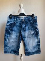Jeans-Shorts blau gestreift Gr.48 Rheinland-Pfalz - Rengsdorf Vorschau