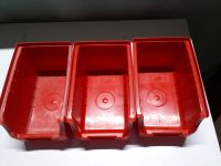 Lagersichtboxen Kunststoff rot stapelbar (150x235x125mm) Hessen - Selters Vorschau