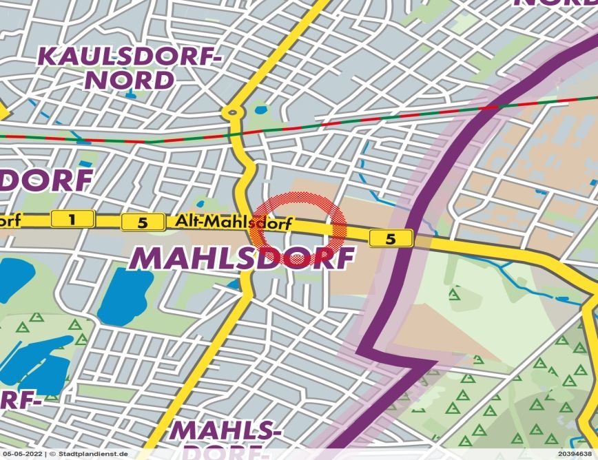 IMMOBERLIN.DE - Südwärts orientiertes Gewerbebaugrundstück in sehr guter Infrastruktur in Berlin