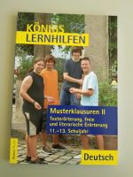 Königs Lernhilfen Musterklausuren II Oberstufe Deutsch Text Düsseldorf - Friedrichstadt Vorschau