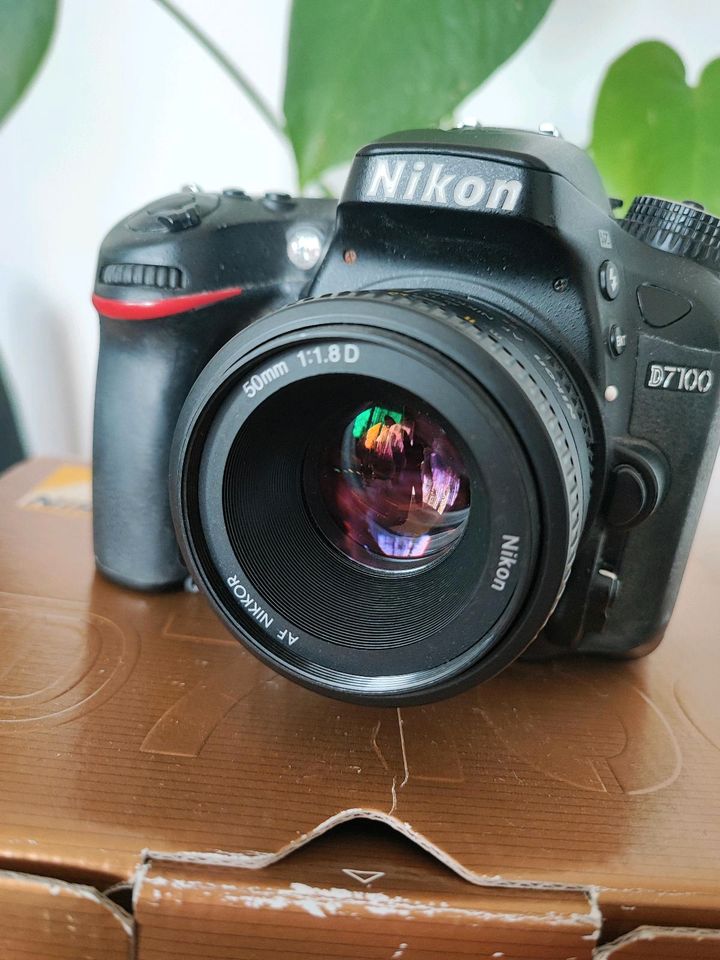 Nikon D7100 + 3 Objektive + Spiegelreflexkamera Set in Walluf