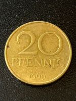 DDR 20 Pfennig Kursmünze 1969 Nordrhein-Westfalen - Solingen Vorschau