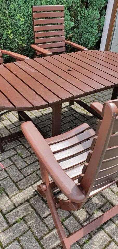 Gartenset Tisch und Stühle von Herlag  Echtholz in Bottrop