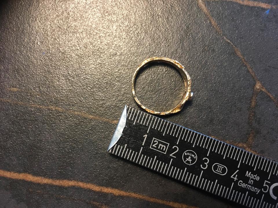 LAPPONIA 750 18k  gelbgold RING „Diamant Pond“ wNeu NP 1.250 in Mühlheim am Main