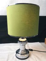 Tisch Leuchte Stand Lampe Schirm Chrome 70s Vintage Licht Rar Grü München - Moosach Vorschau