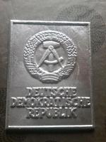 DDR Grenzschild Ostalgie massiv Aluminium Sachsen-Anhalt - Klostermansfeld Vorschau