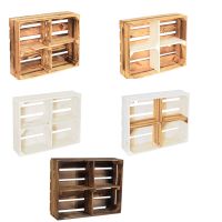 CHICCIE Holzregal Schmalhanz + Regal 50x40x15cm - Holzkiste Regal Nordrhein-Westfalen - Heiden Vorschau