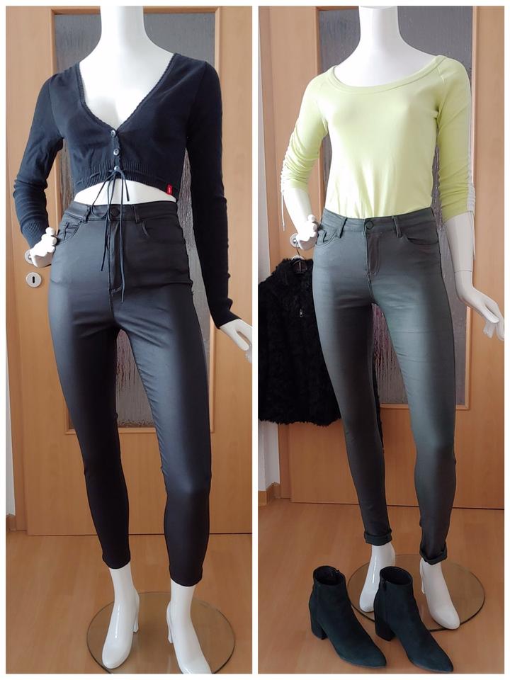 NEU * Gabor Stiefelette Gr. 41 (7 ½) mit Zierschnalle Velourleder in Bernau