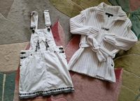 2er Set Latzkleid Jacke upcycling handmade 122 Nordrhein-Westfalen - Gladbeck Vorschau