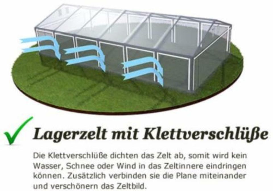 Ganzjähriges Lagerzelt 4x6 Carport Garagenzelt Unterstand in Görlitz