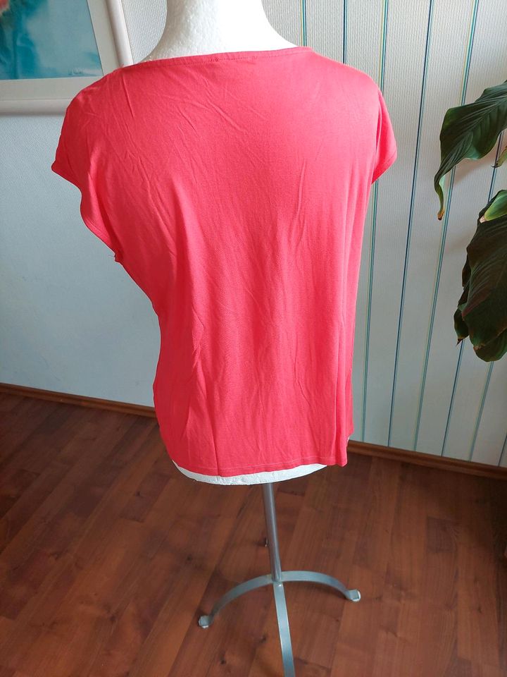 Rotes Blusenshirt von Taifun Gr. 42 in Esslingen