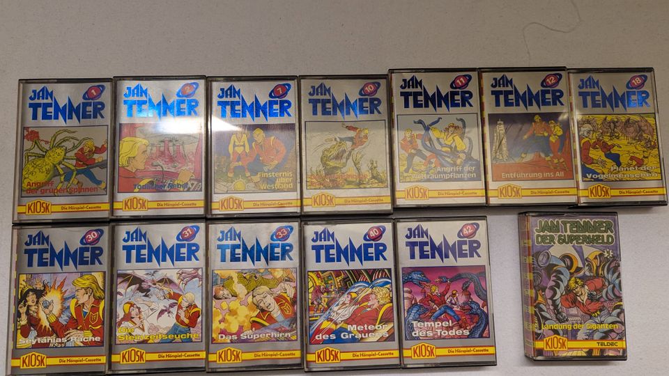 Hörspielkassetten Jan Tenner Transformers Masters TKKG 5 Freunde in Oberaudorf