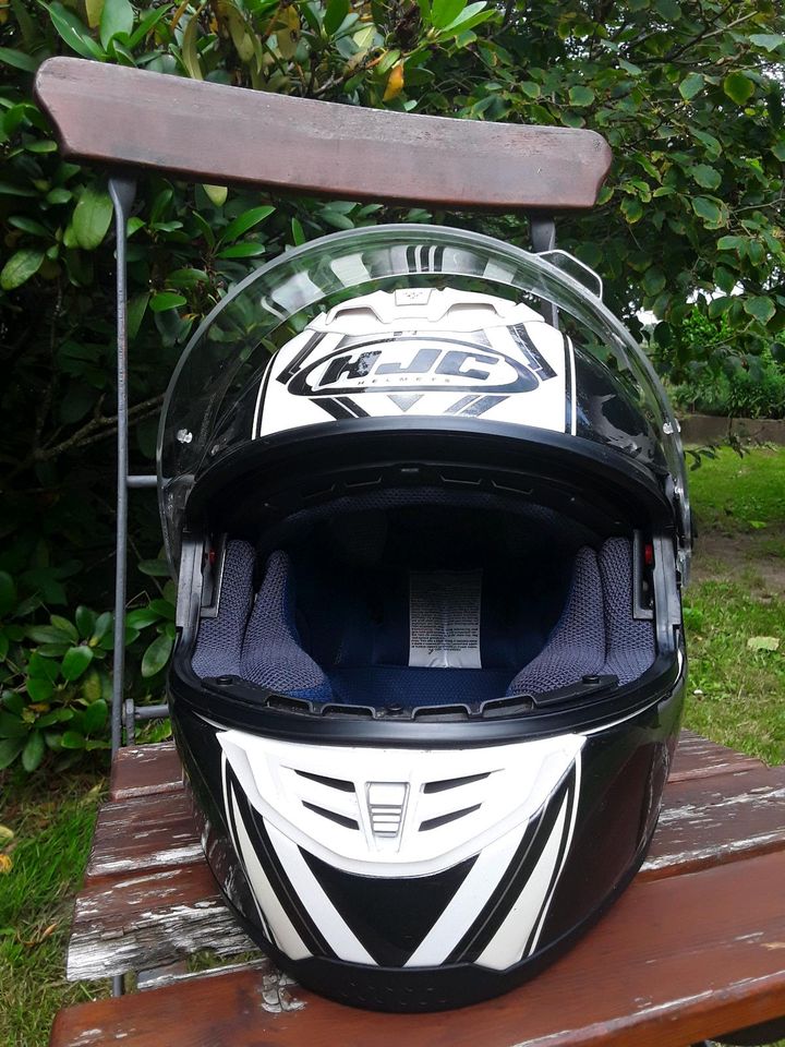Motorrad Helm Helm Integralhelm HJC in Stuhr