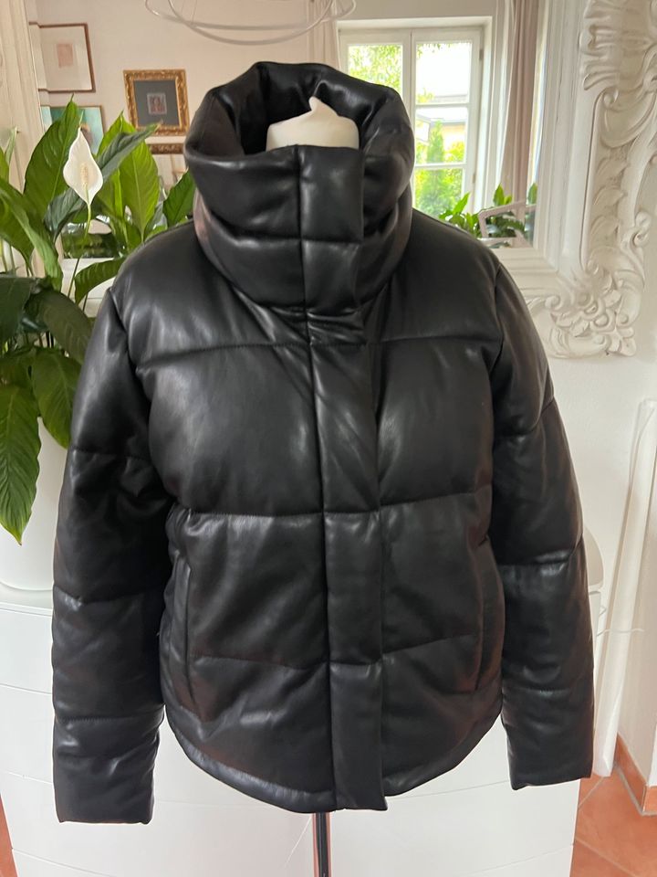 ❌ ABERCOMBIE & FITCH L Winterjacke schwarz ❤️wasserfest in München