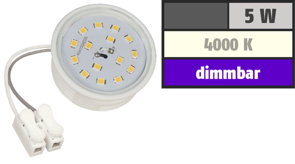 LED-Modul McShine, 5W, 400 Lumen, 230V, 50x23mm, neutralweiß, 400 in Neitersen