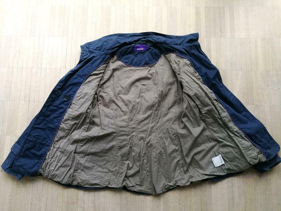 Jacke von Mexx, Gr. 38, M, Übergang, dunkelblau, Parka in Scharnebeck