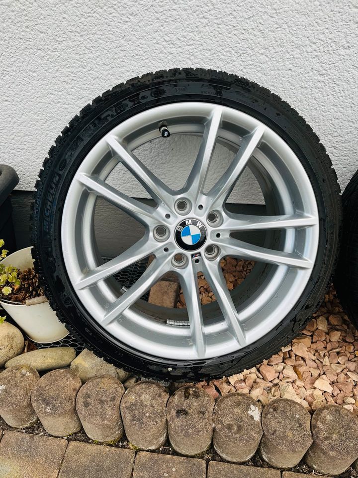 4x BMW M640 Felgen Original neuwertig Michelin Pilot Alpin in Burbach